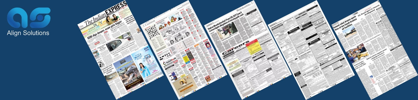 The Indian Express Classified Ad Agency in India